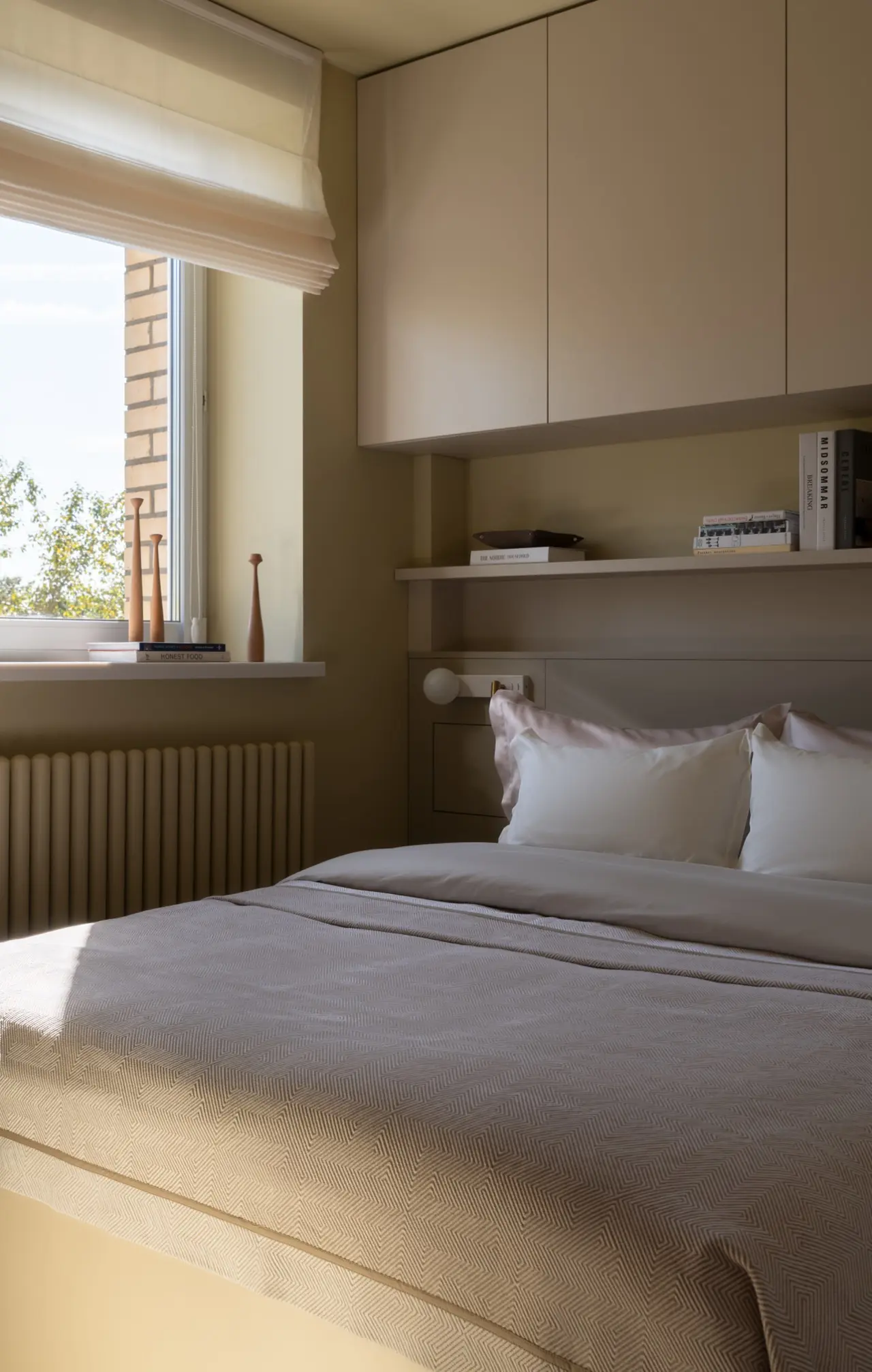 Гармония цвета в современном дизайн-проекте Юлии Нестеренко площадью 43 м²